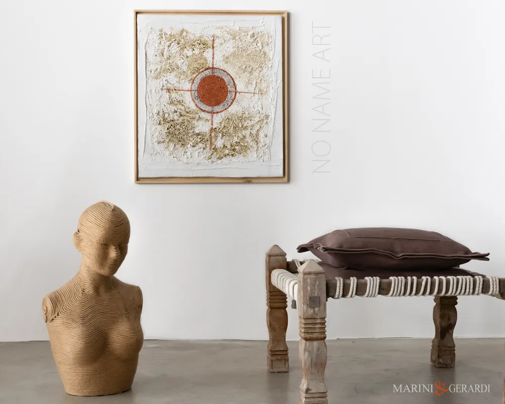 Rilievo materico opera unica design moderno particolare stanza arredo