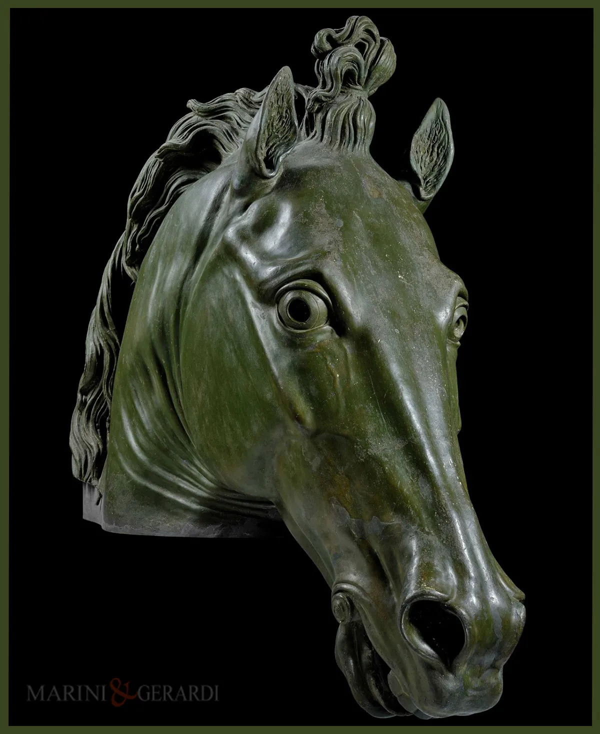 Testa cavallo colossale canova milano