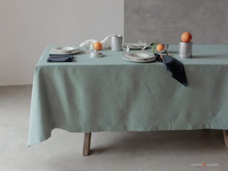 Tovaglia cucina habana salvia su misura
