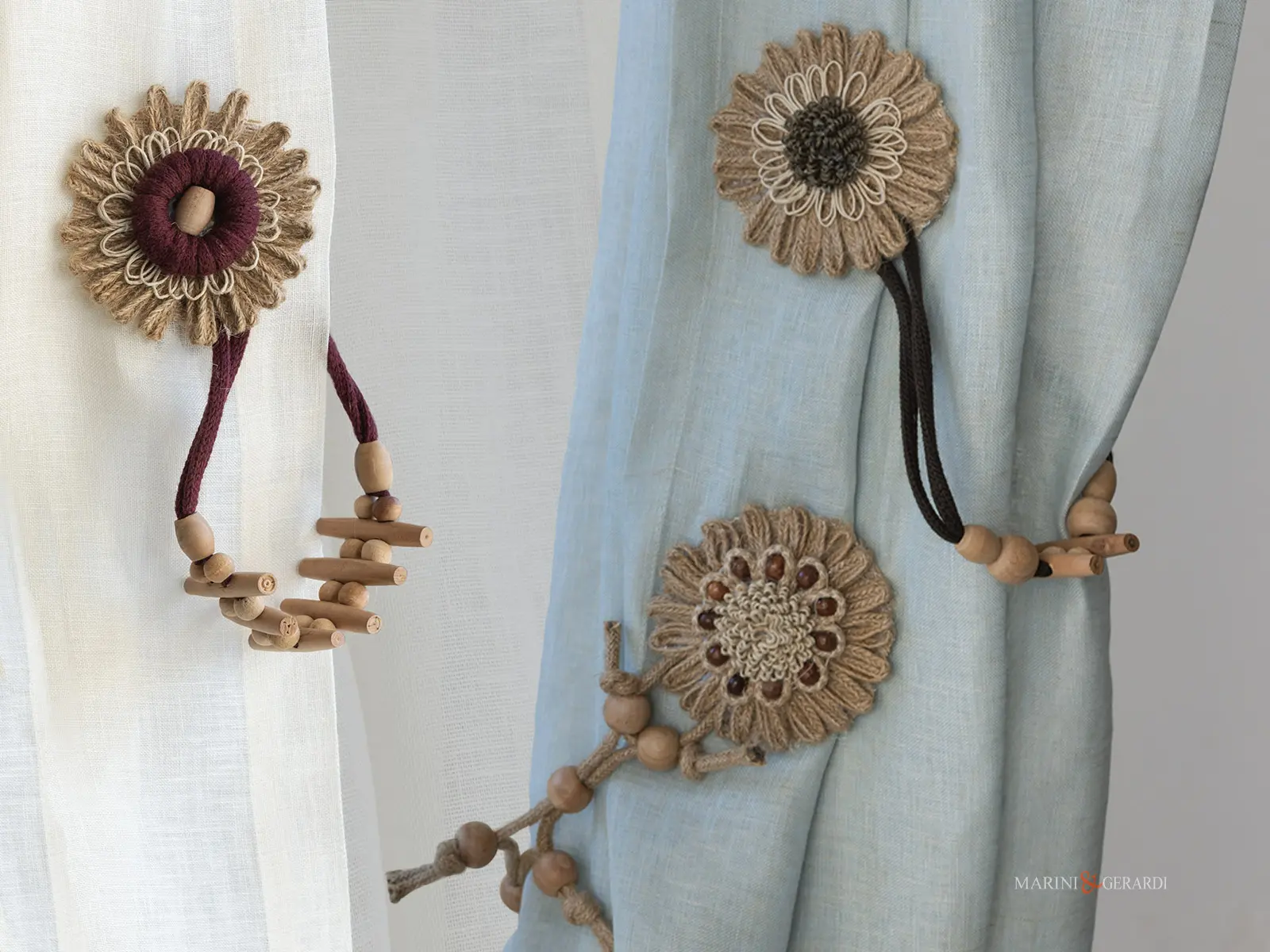 Calamita per tende originalità per tendaggi shabby vari modelli