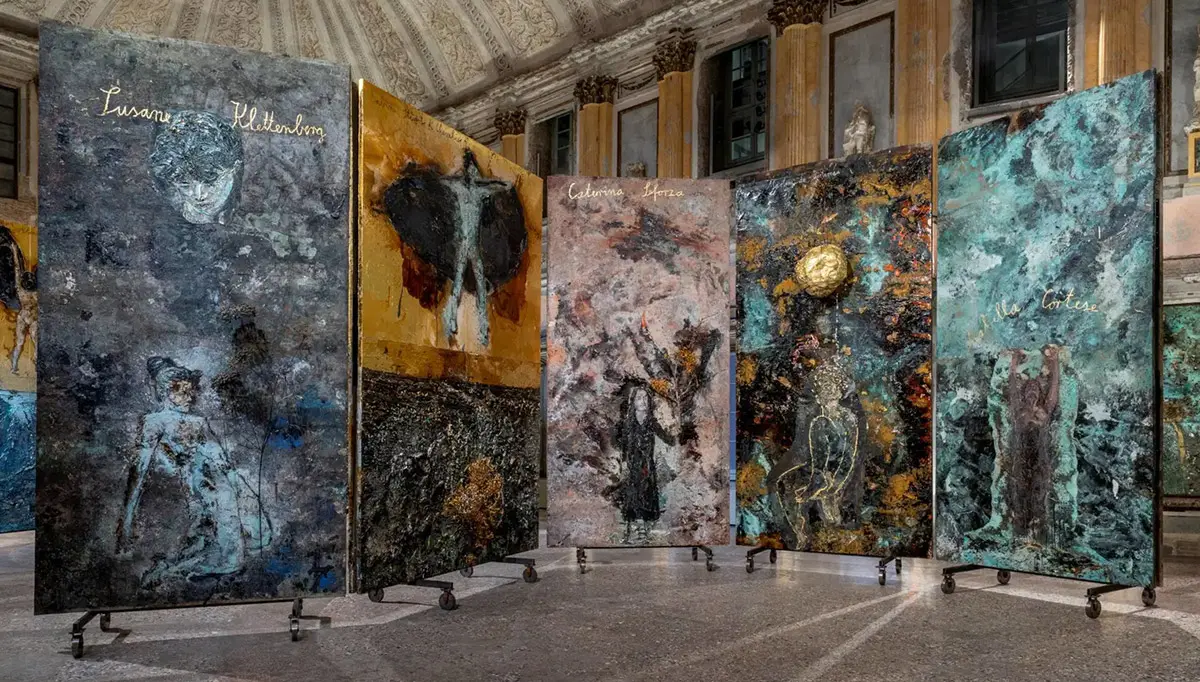 Mostra anselm kiefer milano 2026 palazzo reale le alchimiste