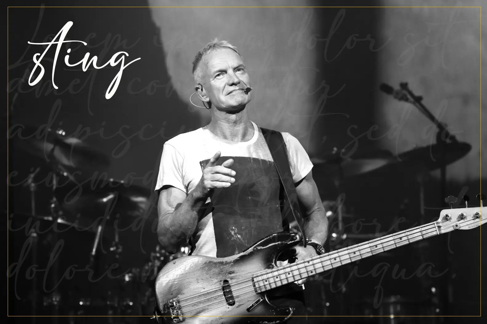 Sting tour europeo 2026