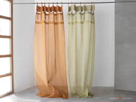 Tende per casa moderne in organza di cotone
