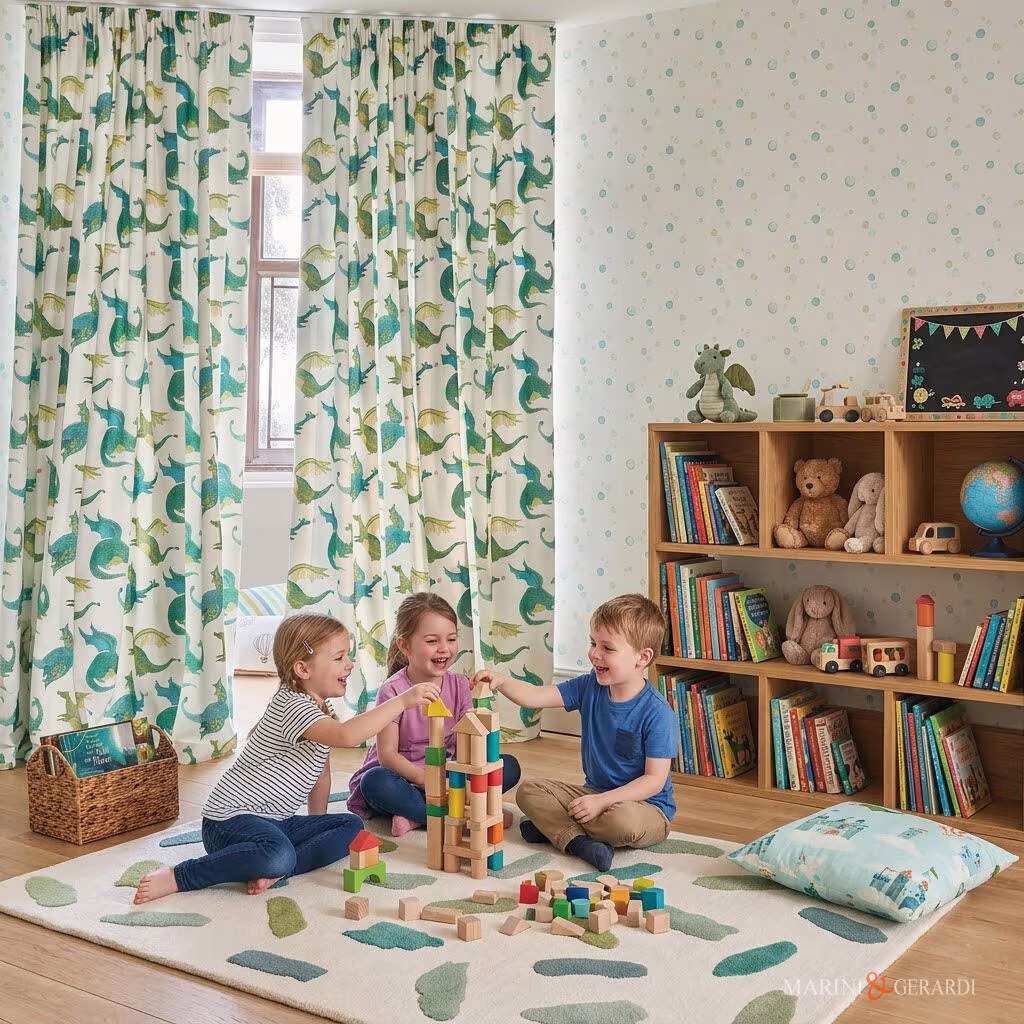 Trasforma la cameretta dei bambini in un libro di fiabe